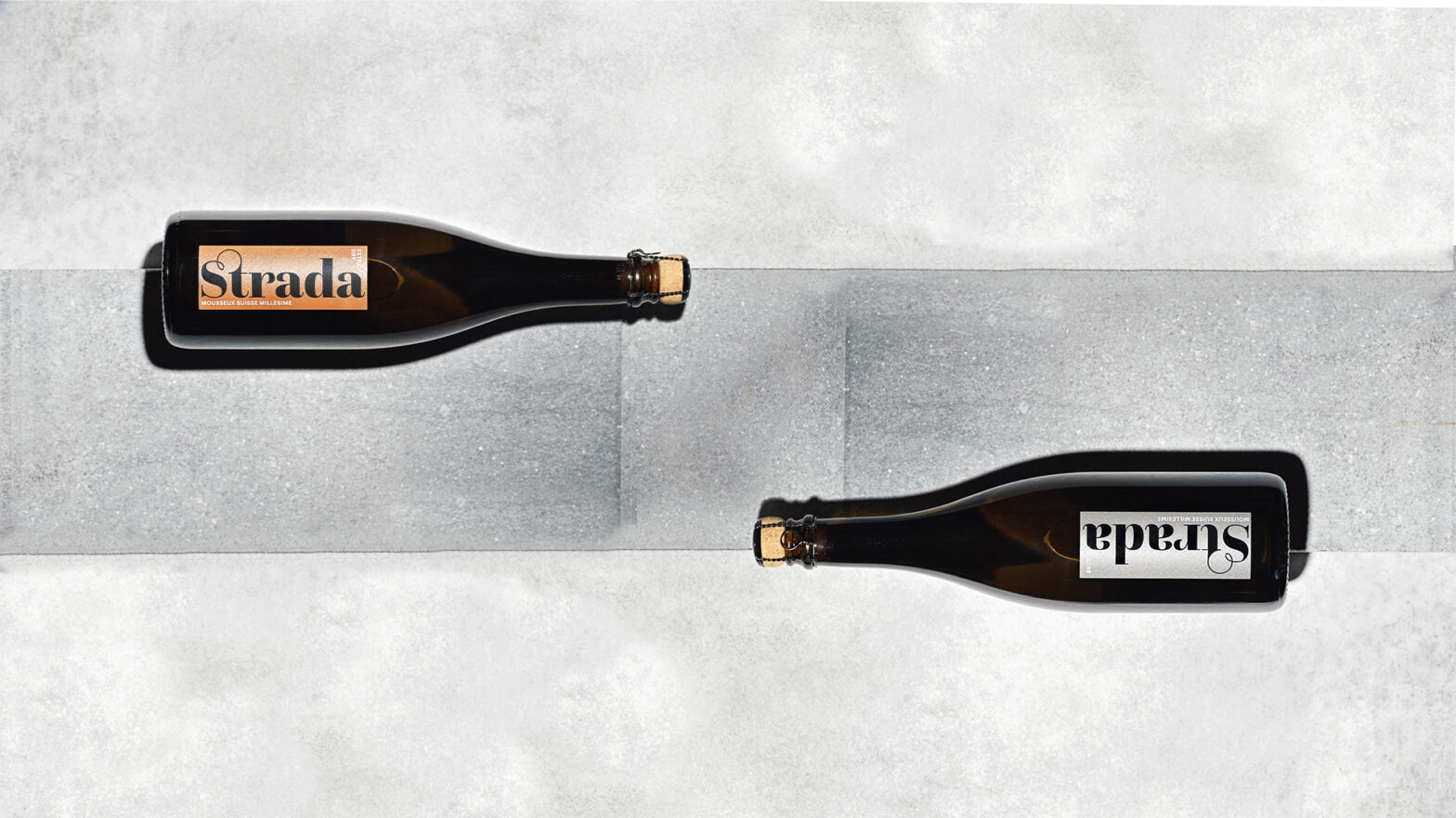Der preisgekrönte schweizer Schaumwein der Rimuss & Strada Wein AG aus Hallau ist der Strada Brut und der Strada Extra Dry. Passend für jeden Apéro.