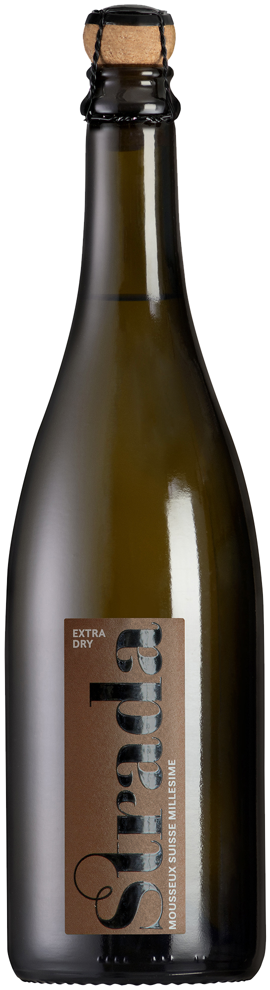 Der preisgekrönte, prickelnde schweizer Schaumwein aus Hallau der Rimuss & Strada Wein AG ist der Strada Extra Dry. Passend für jeden Apéro.